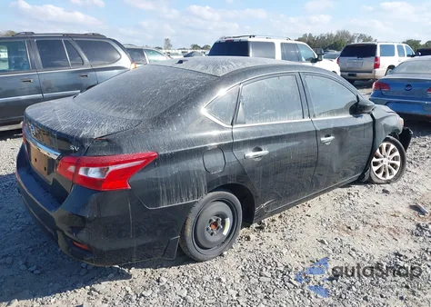 2018 Nissan Sentra Sv из США, поврежденный, VIN 3N1AB7AP7JY341277